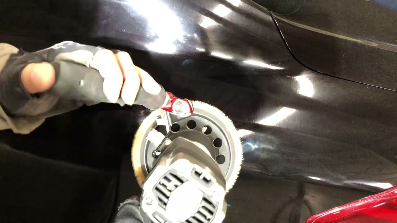 鈑金屋の粗磨き2