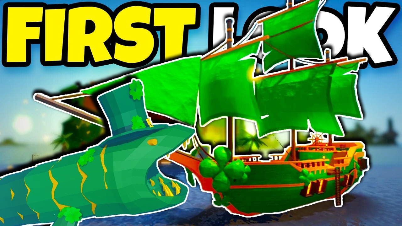 ПЕРВЫЙ ВЗГЛЯД НА ОБНОВЛЕНИЕ, ПОСВЯЩЕННОЕ ДНЮ СВЯТОГО ПАТРИКА, В Fisch Roblox!