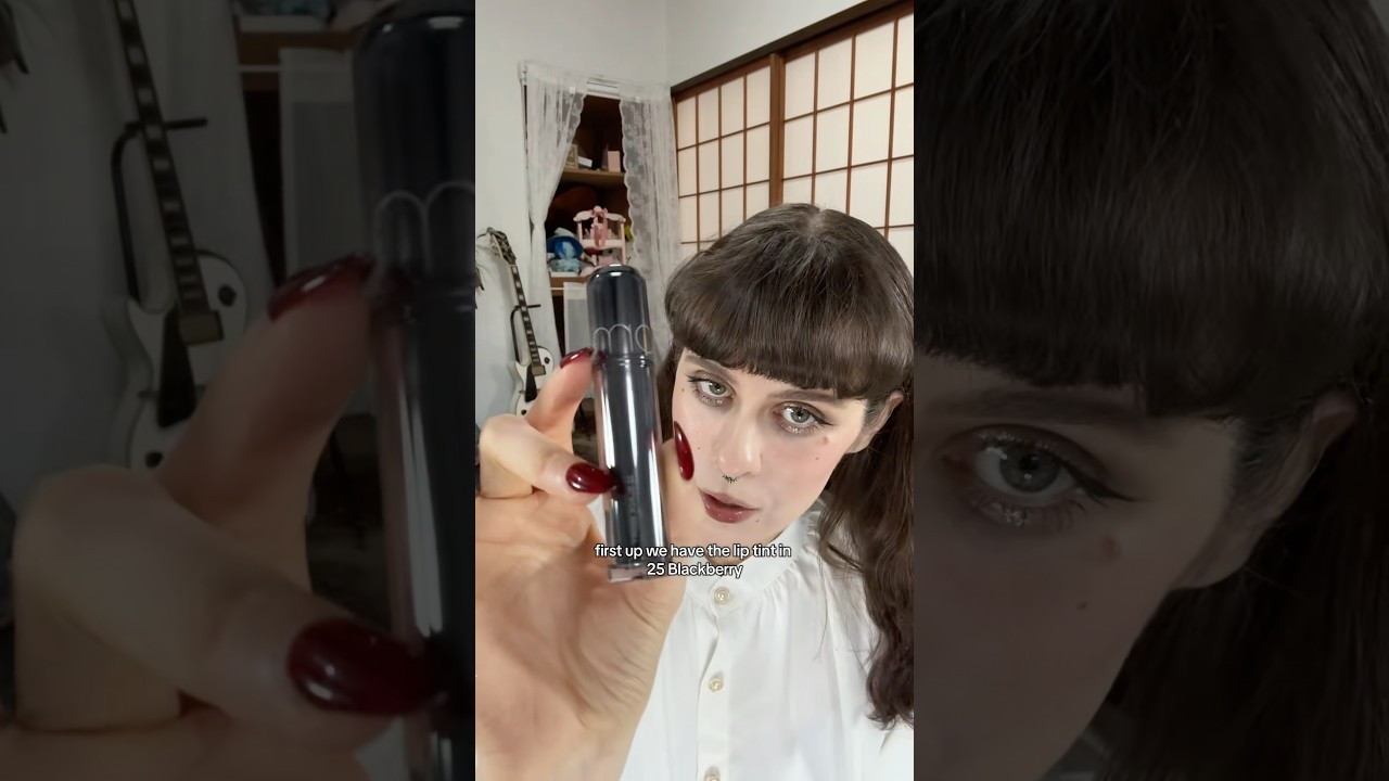 throw back to working on romand’s black lip  products! ! 🖤 