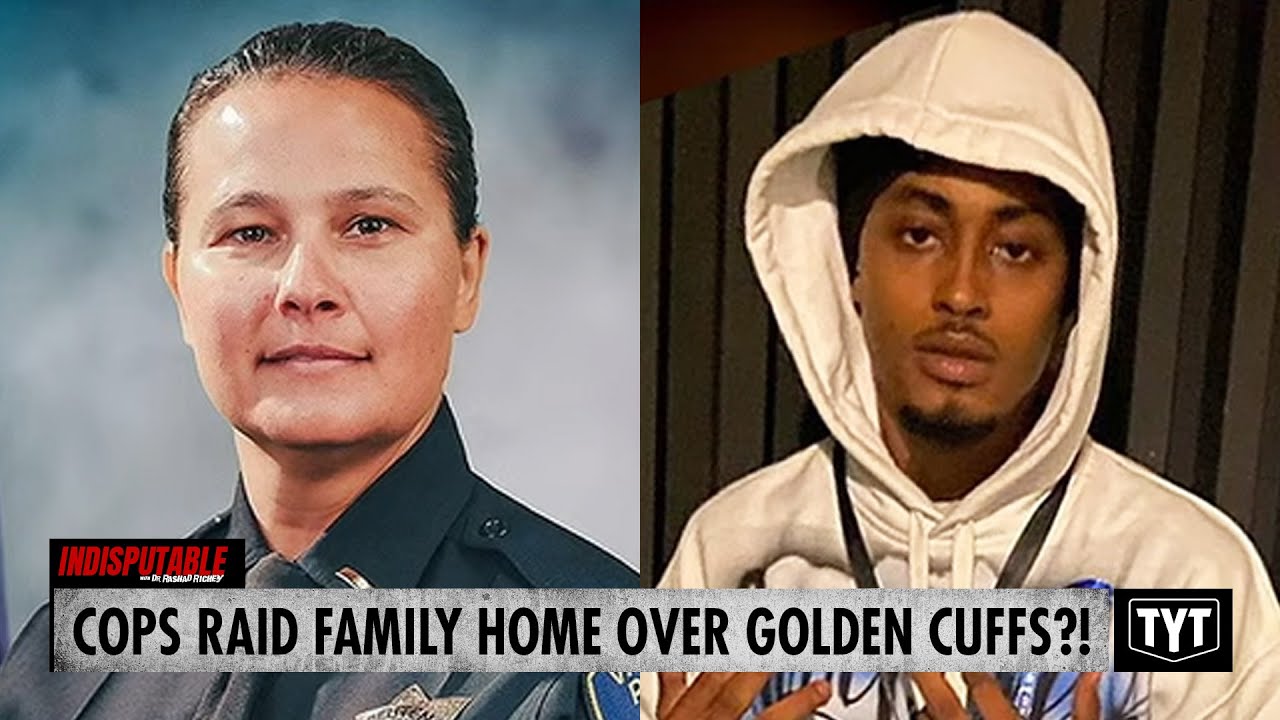 Police STORM Family Home Over Cop's Lost 'Gold-Plated' Handcuffs