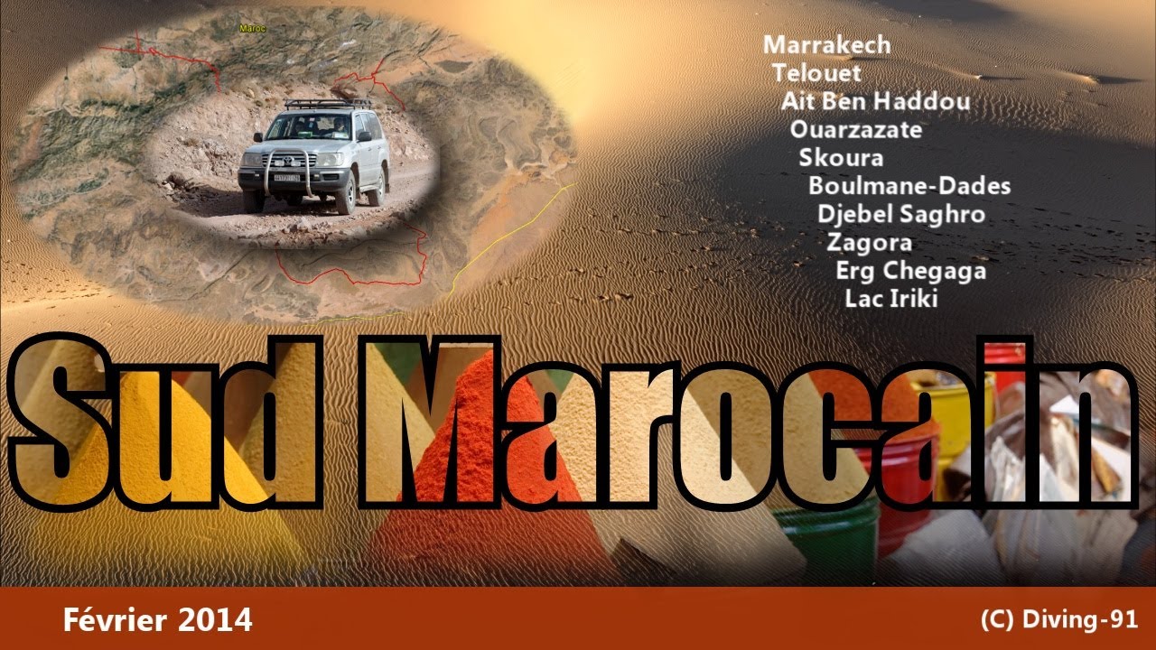 L'atlas et le Sud Marocain