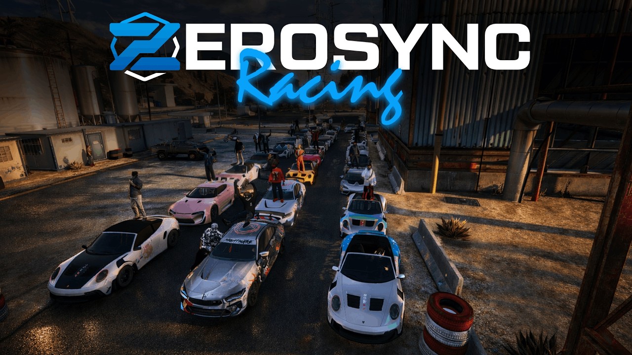 One Rule : Don't Crash !!!!!! Powerlines track in  Zerosync Rp | Racing