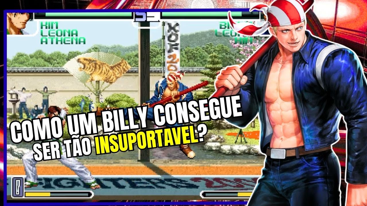 KOF 2002 JOGUEI CONTRA UM MEXICANO COM UM BILLY MUITO FORTE! PARTIDA ACIRRADA ATE O ULTIMO MINUTO!