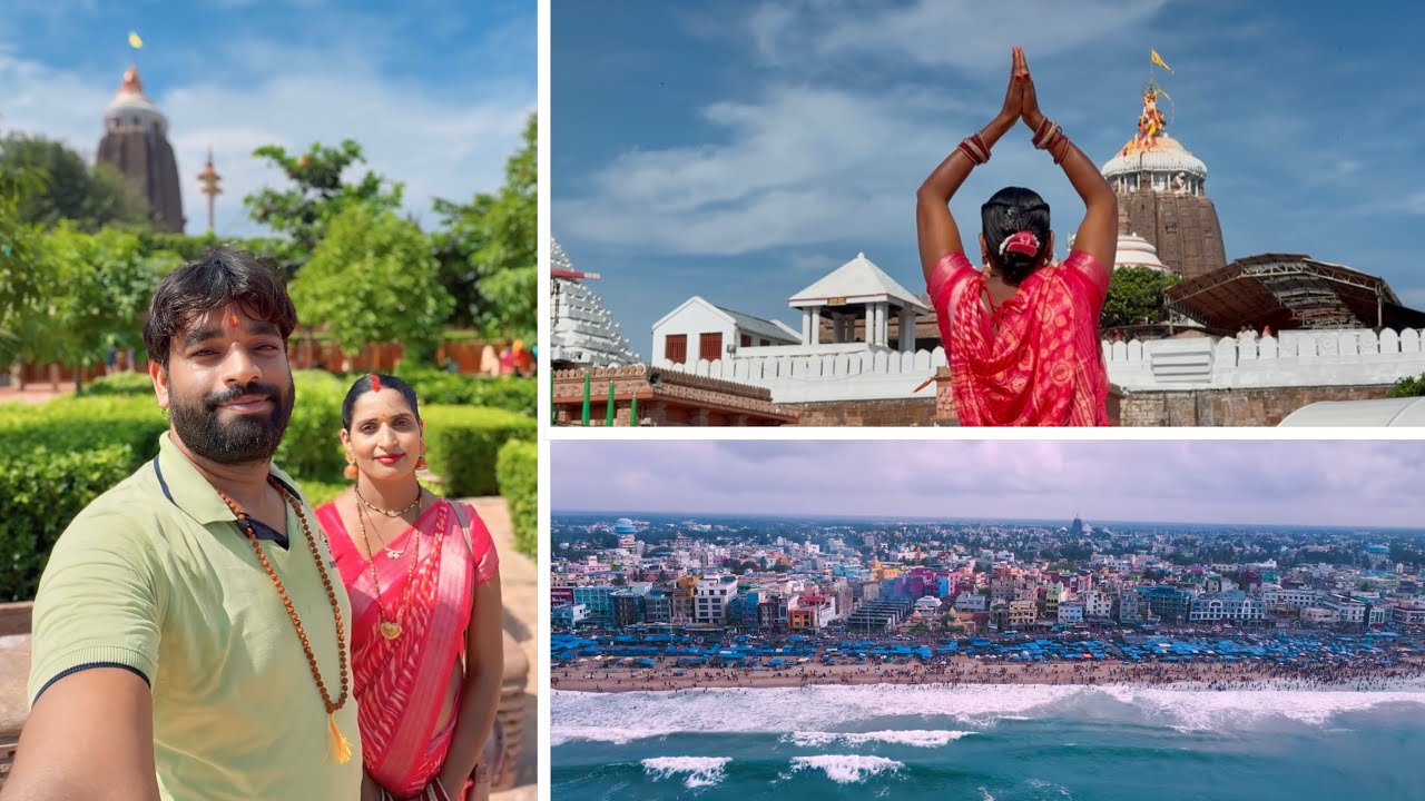 स्वर्ग से सुंदर भगवान जगन्नाथ का धाम 🕉️ Golden Beach 🏖️ Bike 🏍️ से 12 ज्योतिर्लिंग 4 धाम यात्रा