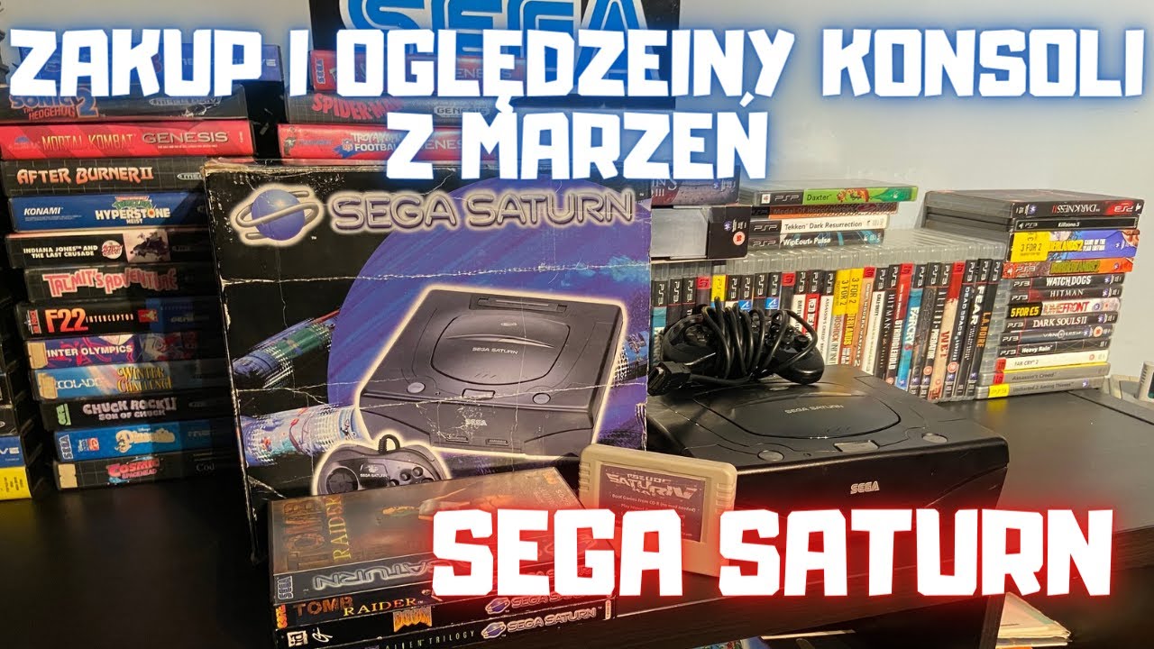 SEGA SATURN - zakup i oględziny zestawu z marzeń.