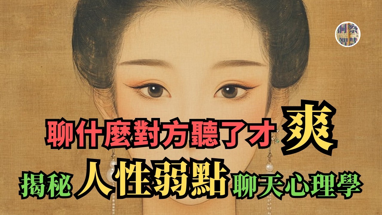 「人性弱点」：揭秘让任何人爱上跟你聊天的底层逻辑。｜#人性谋略 #沟通技巧 #心理学 #现代人的困惑 #情感 #事业 #终身学习 #认知觉醒 #成长型思维 #反脆弱思维 #正能量