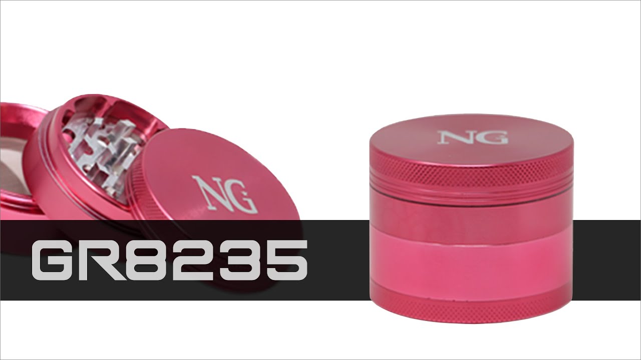 GR8235 | NG NICEGLASS 4-Piece Medium Aluminum Grinder