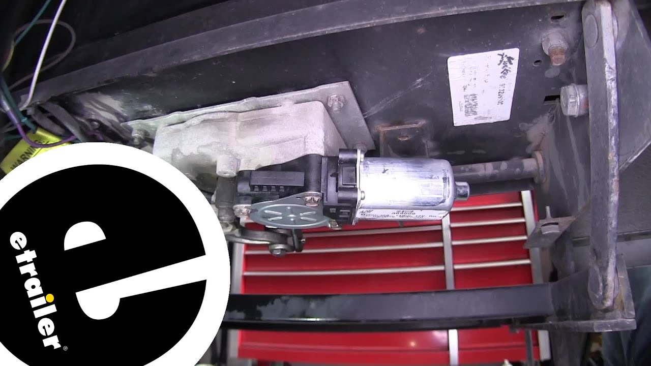 etrailer | Detailed Breakdown of the Replacement Motor for Kwikee 25 Series Electric RV Steps