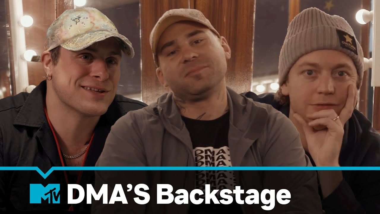 Backstage On DMA'S European Tour | MTV MUSIC