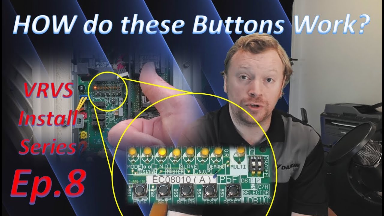 How to Use VRVS Outdoor Buttons | VRVS Install & Commissioning Series Ep.8 - 11-5-2021