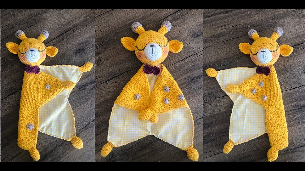 Amigurimi uykucu zürafa yapımı Bölüm 2 gövde yapımı