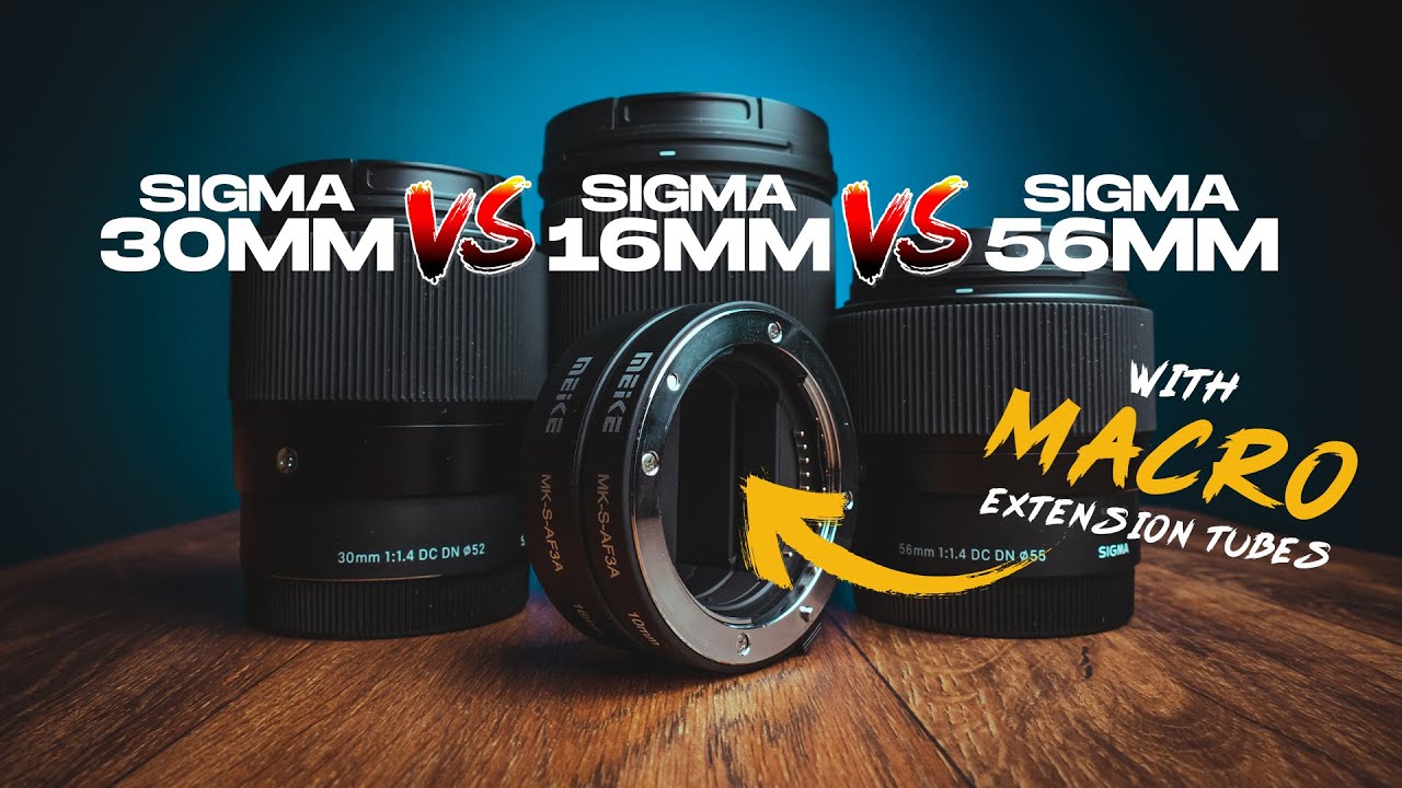 Макросъемка Sigma 16 мм, 30 мм и 56 мм (удлинительные кольца Meike)