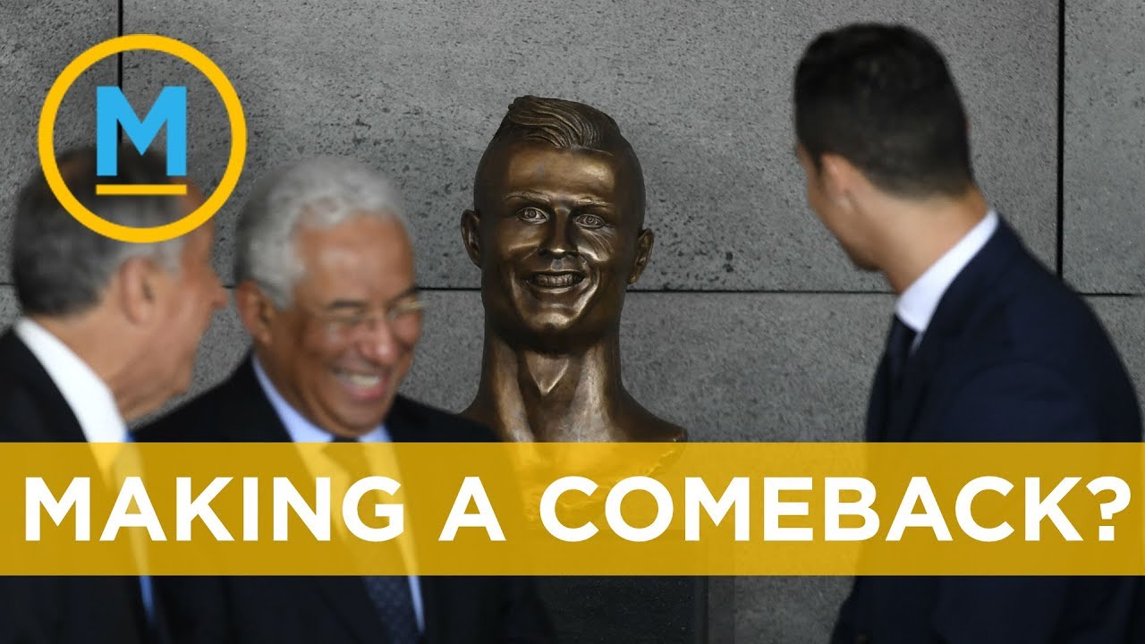 Madeira Airport might want to bring back funny Ronaldo statue | Your Morning