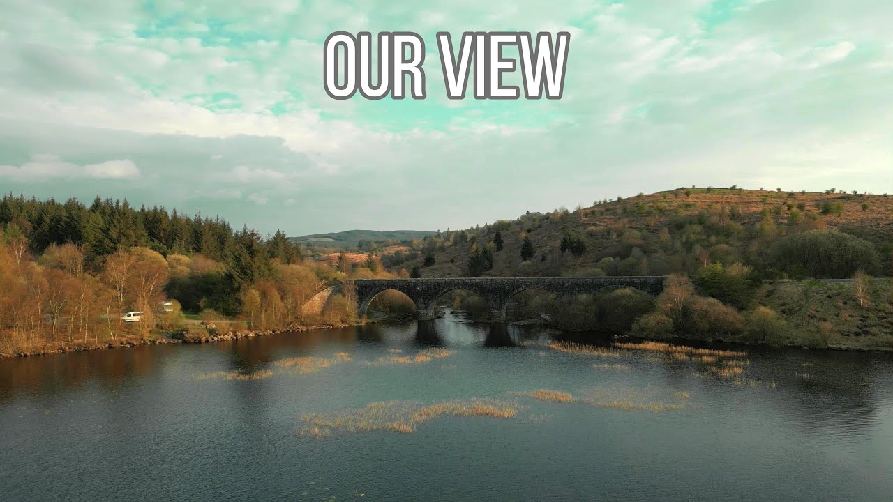 Cinematic 4K DJI Drone Flight: Loch Stroan Near The Galloway Forest Scotland!