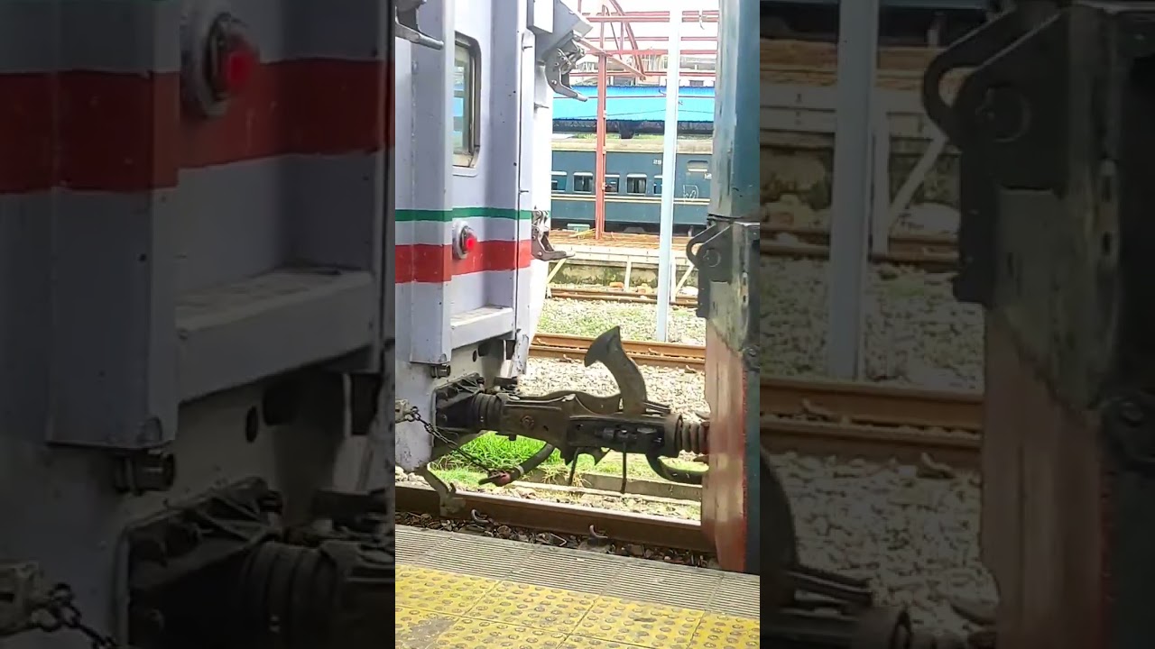 Express Train at Chattogram Railway Station 🚆