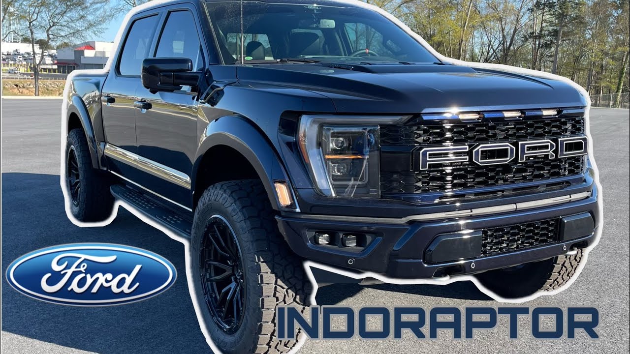 ANTIMATTER BLUE Ford Raptor Gen 3 INDORAPTOR on 37s for Chris Urban