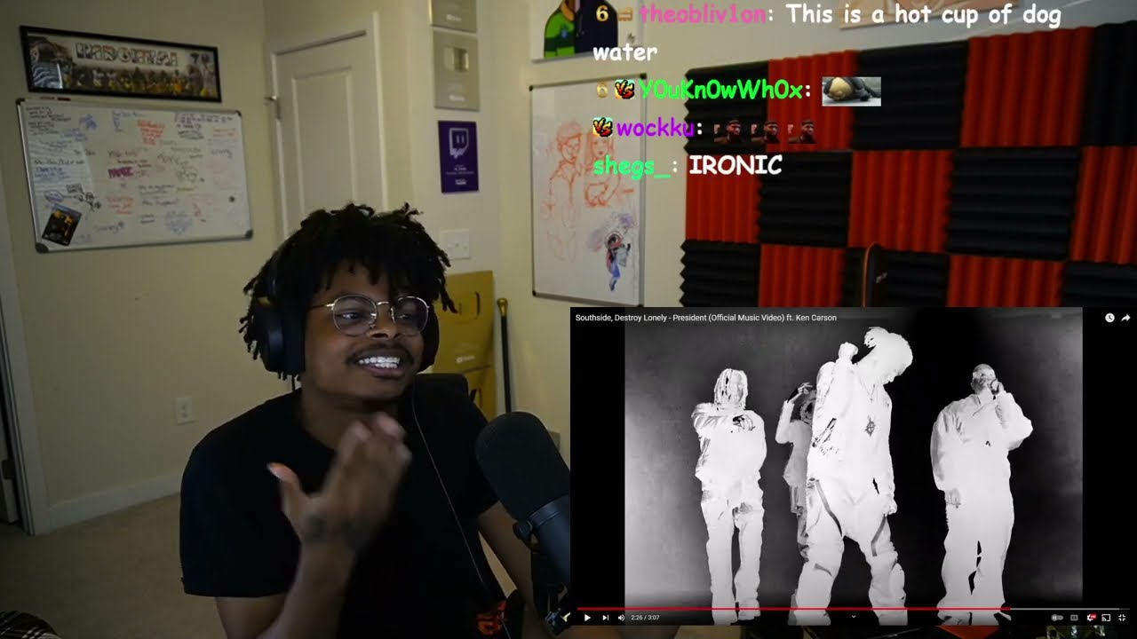 ImDontai Reacts to Ken Carson Destroy Lonely Southside - President