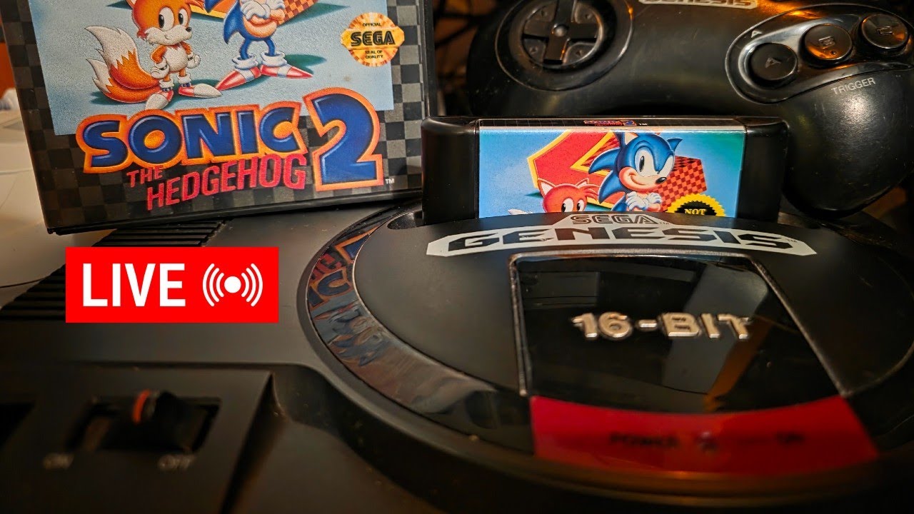 Sonic the Hedgehog 2 on Genesis!