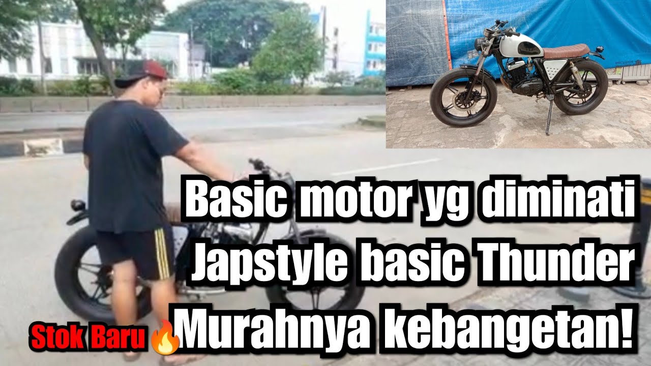 Suzuki Thunder Modifikasi Custom Japstyle, Paling diMinati🔥#custom #japstyle #thunder #suzuki
