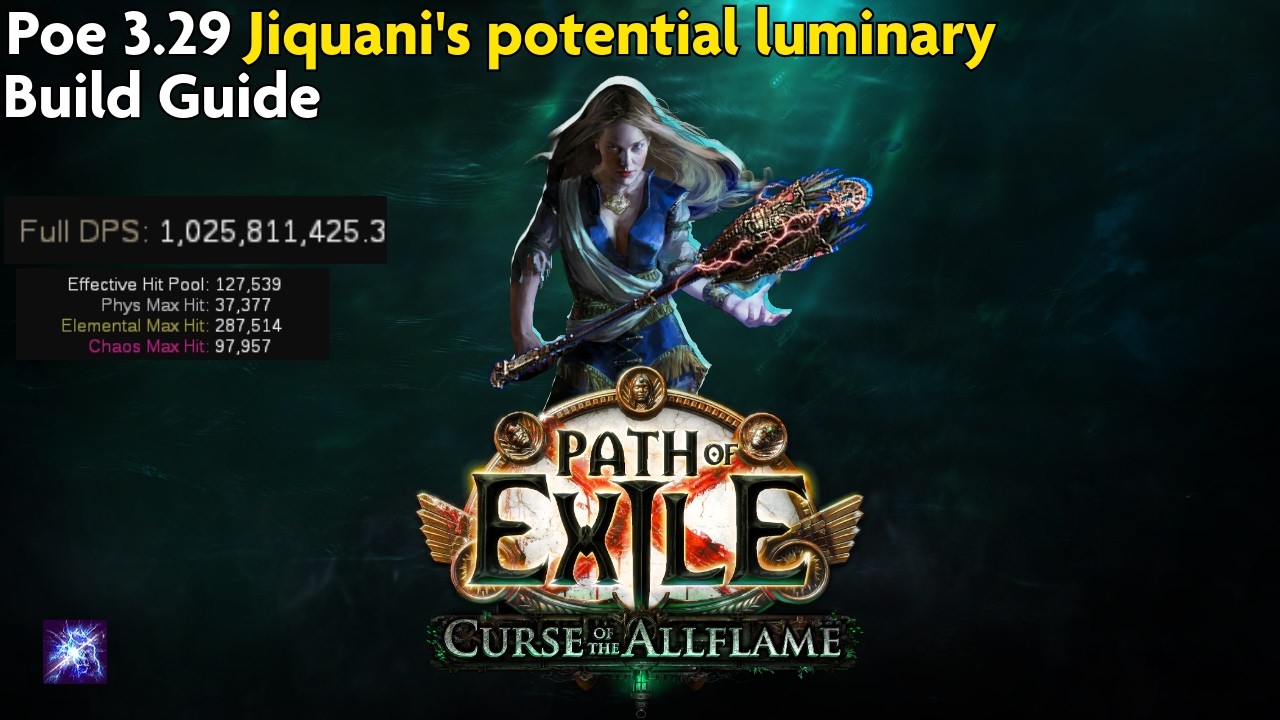 Poe 3.29 | spark jiquani's potential Luminary scion build guide