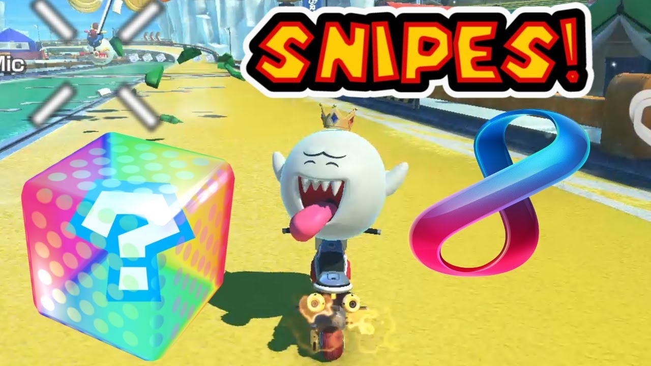 Mario Kart 8 Deluxe Item Snipe Montage 8