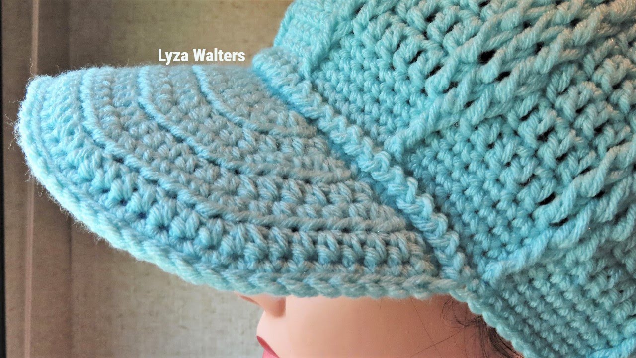 Attach Brim to Hat & Edging | Crochet Stylish Ribbed Hat Part 4