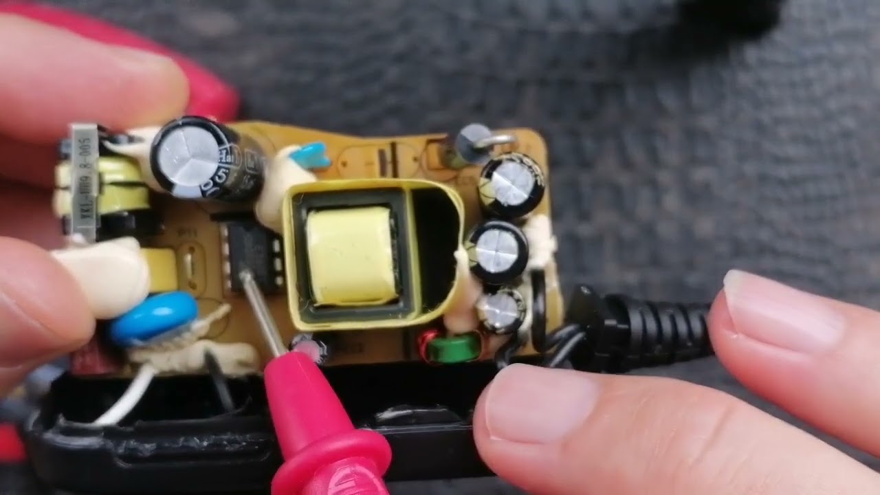12V Adaptör arıza tespiti, OB2538AP PWM Entegresi arızası tespiti, Adaptör çıkış voltajı yok,
