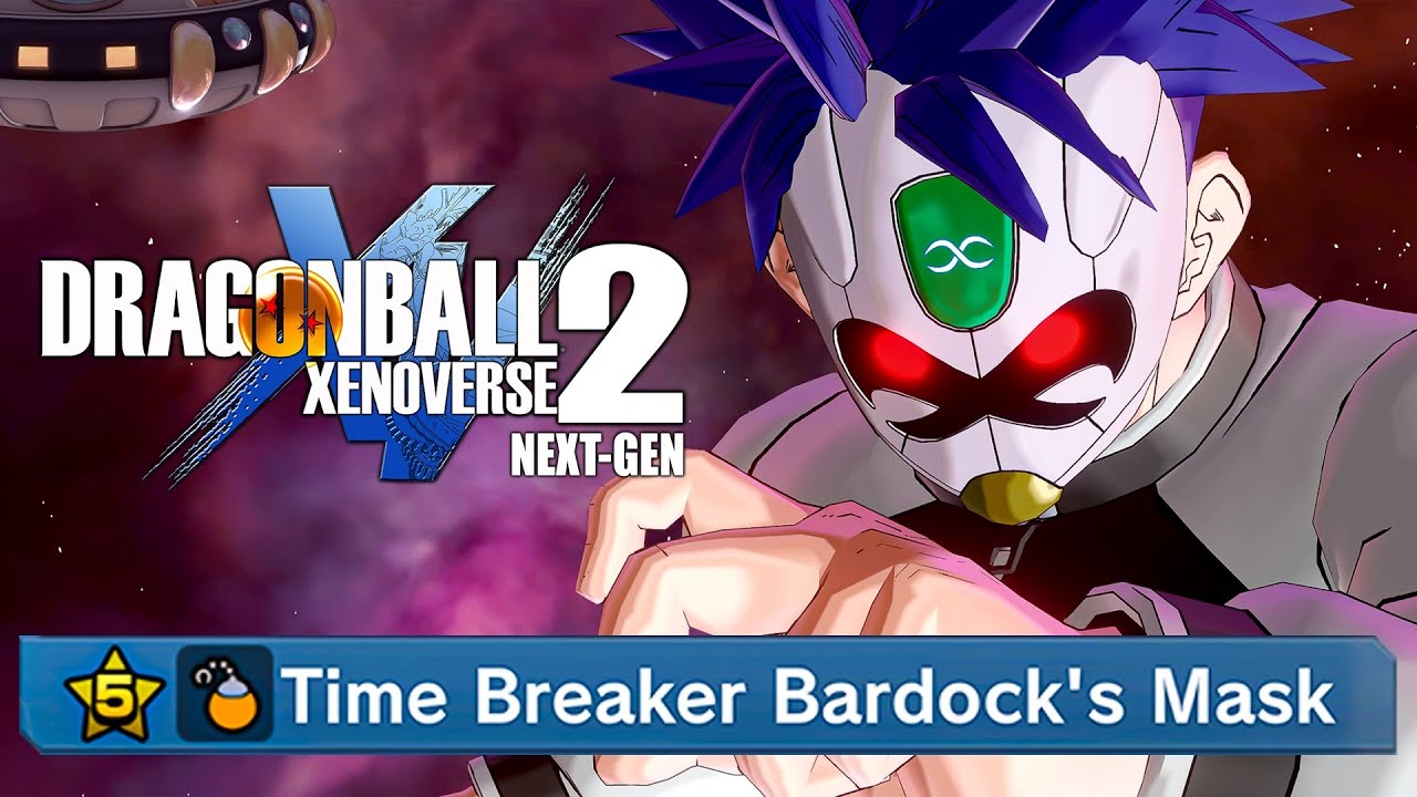 Next Gen Update/DLC 17 Time Breaker Mask Accessory Coming To DRAGON BALL XENOVERSE 2?