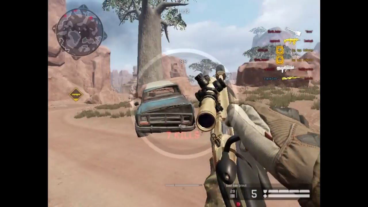 Warface:AWM Brazilian World Cup+Gold Steyr Scout(Африка)[27/5]
