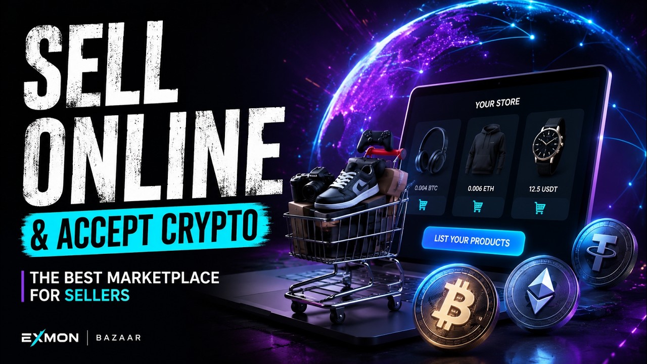 How to Sell Online & Accept Crypto (Best Marketplace for Sellers)