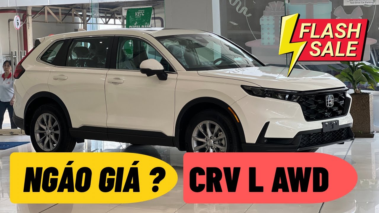 ✅ HONDA CRV AWD CÓ NGÁO GIÁ KHÔNG ? 1.250.00.000đ