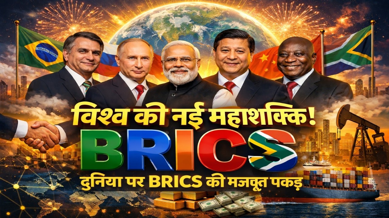 BRICS 2026 Explained | BRICS Countries, Purpose & Global Power Shift | Hindi