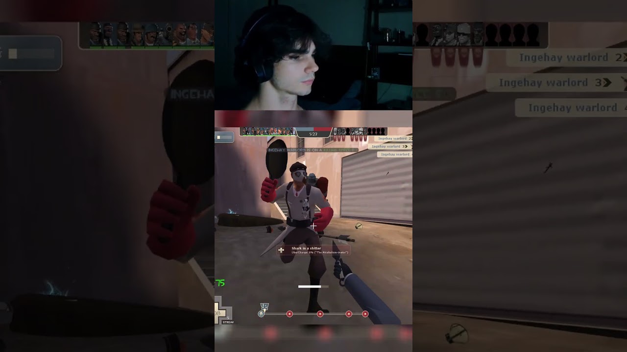 Впервые играю за шпиона в TF2