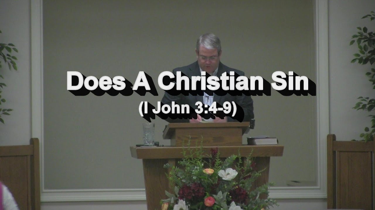 Does A Christian Sin