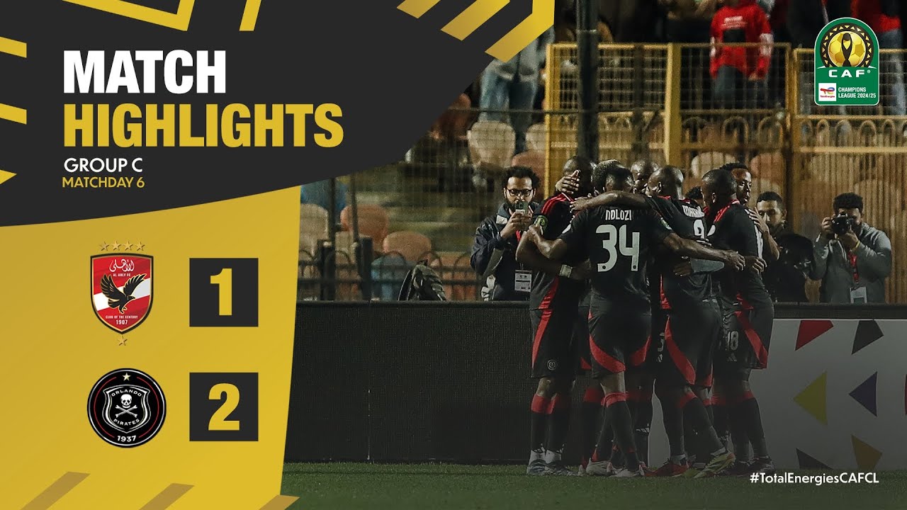 HIGHLIGHTS | Al Ahly FC 🆚 Orlando Pirates | Matchday 6 | 2024/25 #TotalEnergiesCAFCL