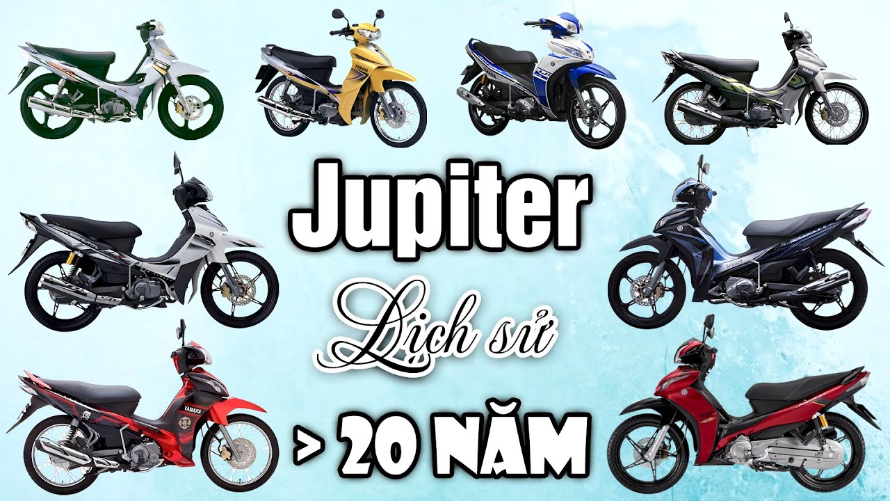 Lịch sử hơn 20 năm - Jupiter có mặt tại VIỆT NAM ▶️ Jupiter & những ĐIỀU BẠN chưa BIẾT 🔴TOP 5 ĐAM MÊ