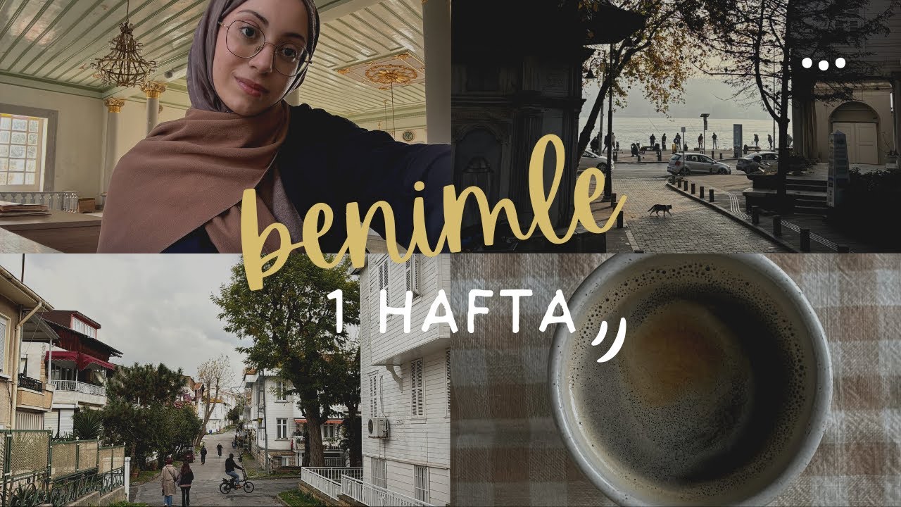 HAFTALIK VLOG✨| büyükada turu, sunumlar-sınavlar, Emirgan’da kahvaltı…