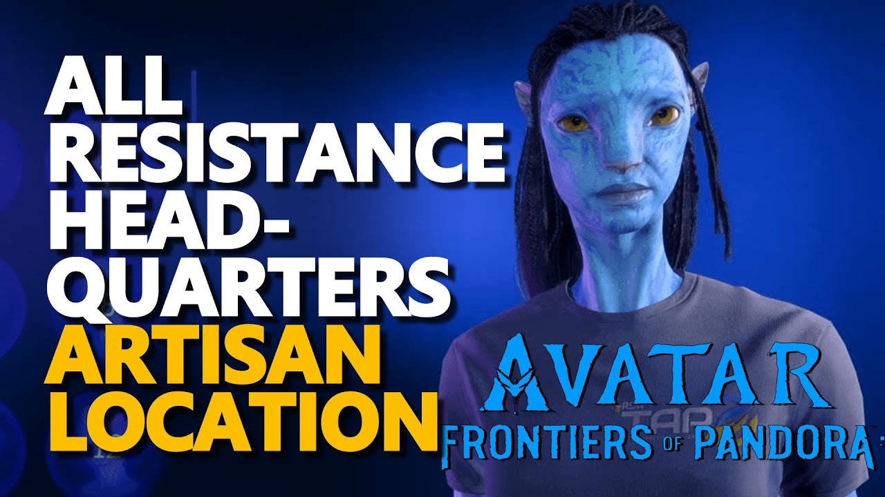 All Resistance Headquarters Artisan Location Avatar Frontiers of Pandora