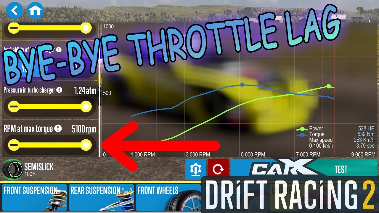 HOW TO FIX THROTTLE LAG CarX Drift Racing 2