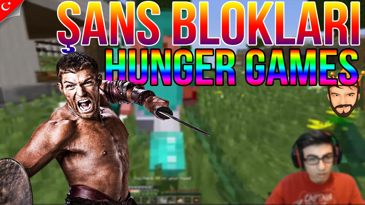 YÜREĞİMLE KAPIŞTIM!! | ŞANS BLOKLARI HUNGER GAMES #6