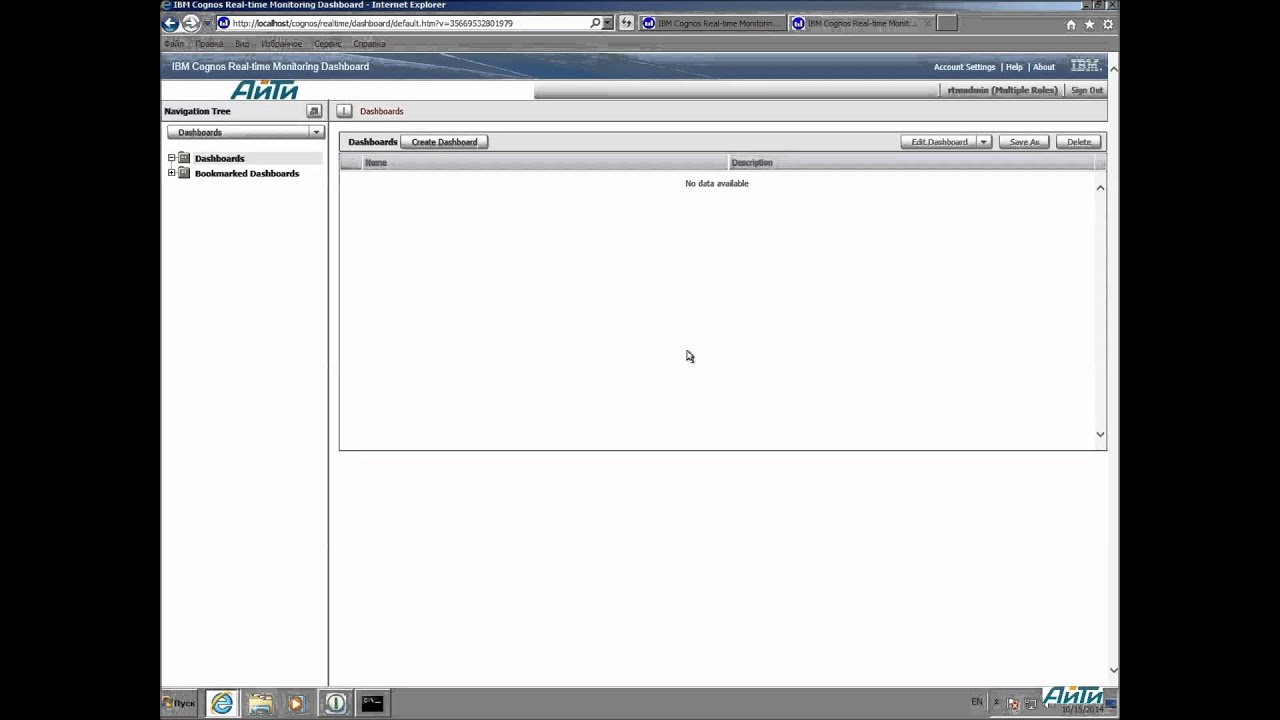 IBM Cognos Real-time Monitoring