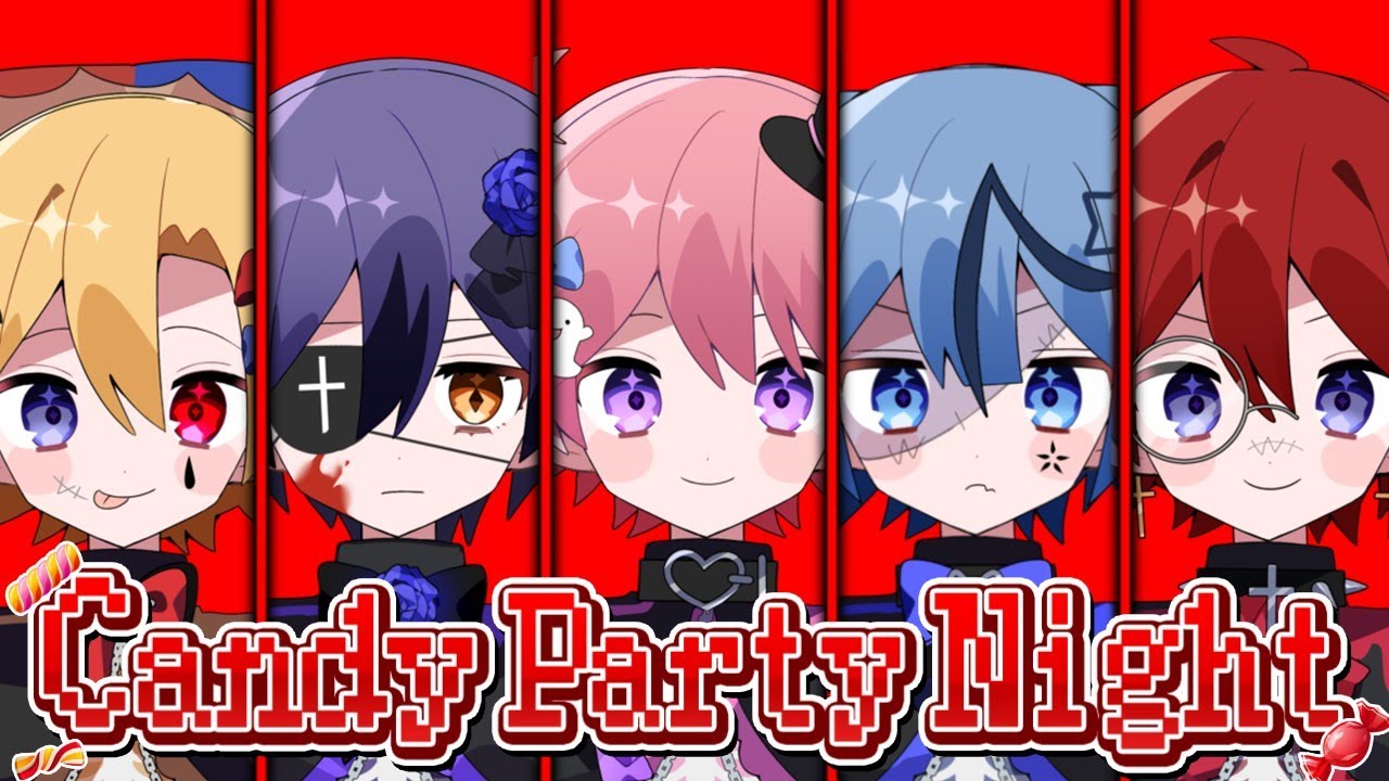 【オリジナル曲】Candy Party Night / どるれく【新人歌い手グループ】