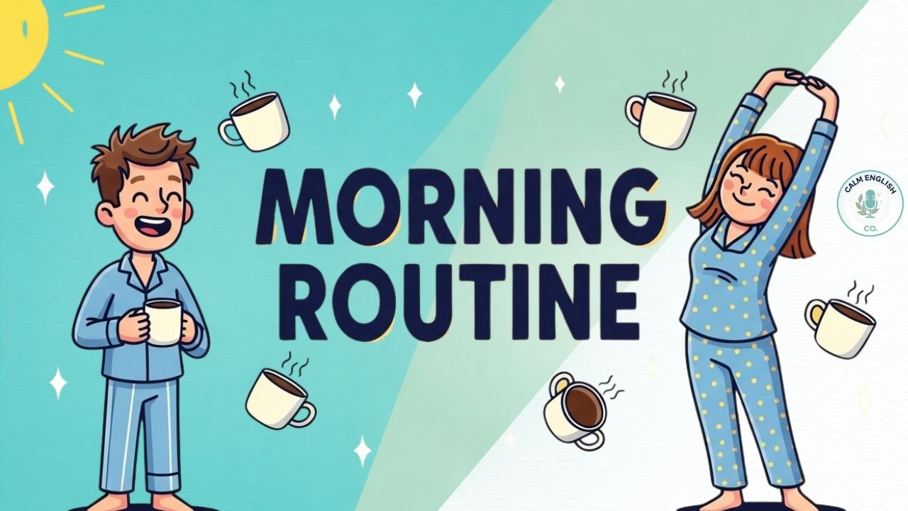 Morning Routine | Learn English naturally with podcast | Episode 1