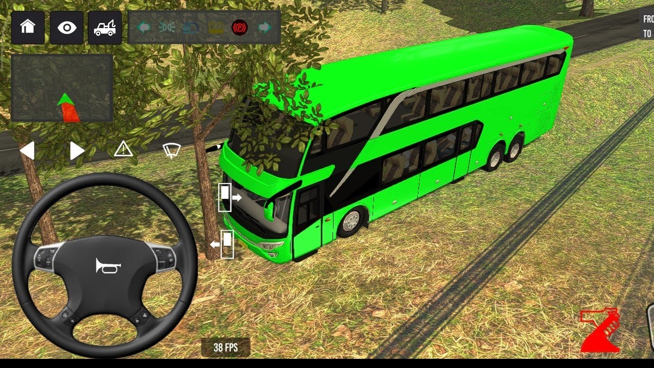 😭 Risky Mountain Road | 😱 Heavy Bus Lost Balance | 🔥 Bus Simulator India #simulator #gameplay #bus