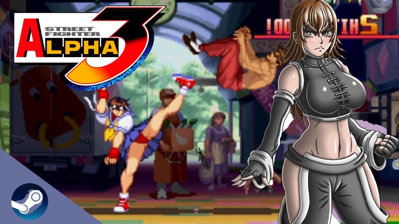 Street fighter Alpha 3,  (PSX, 1998) Fei Long [Playthrough/LongPlay]