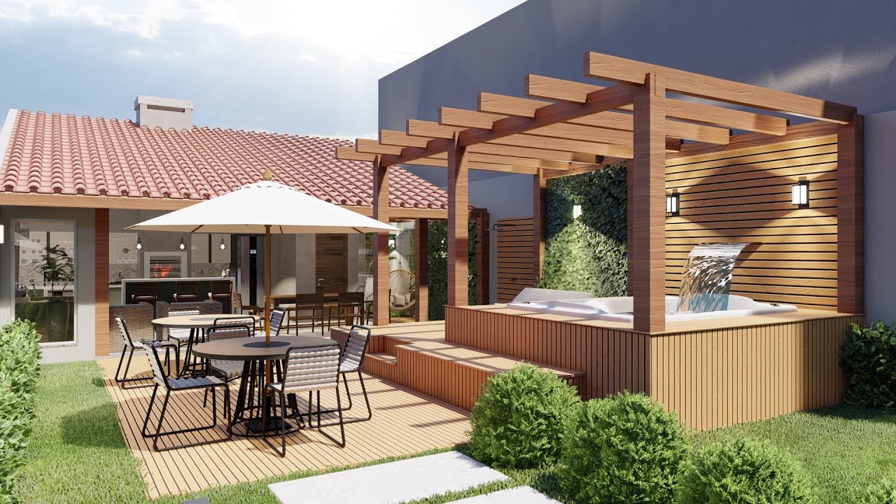 Projeto Spa Externo | &Aacute;rea de Lazer