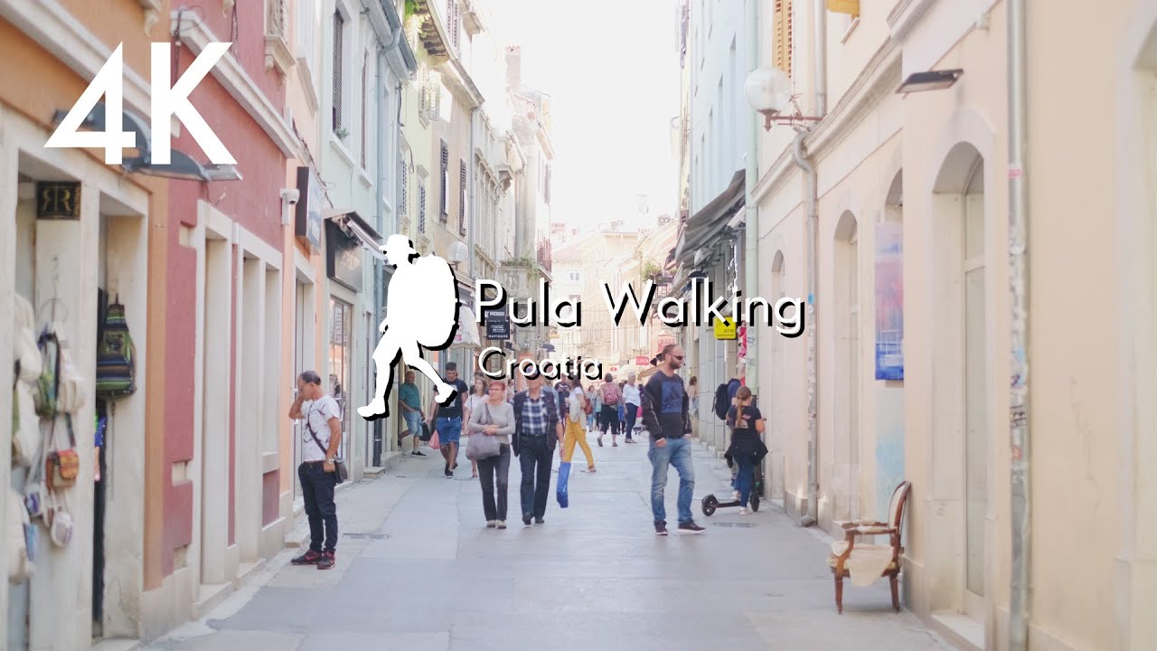 [4K] Pula Walking -Croatia-