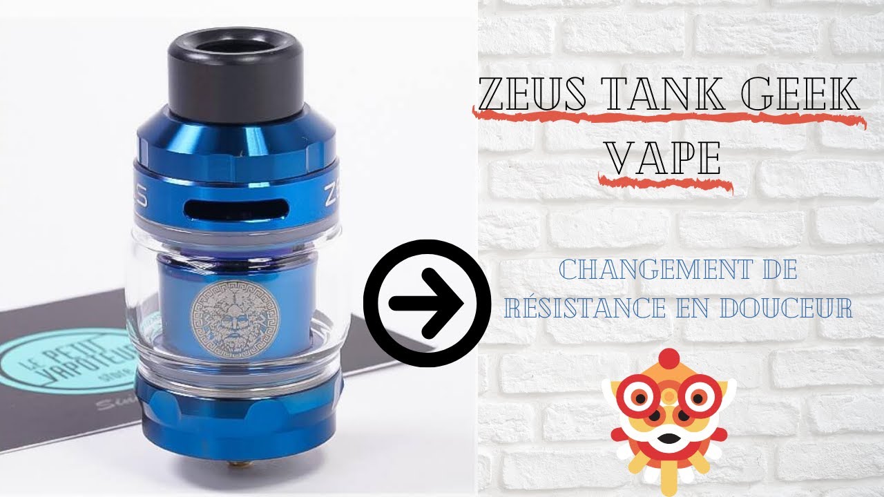 INCROYABLE CLEARO, LE ZEUS SUB OHM DE CHEZ GEEK VAPE !