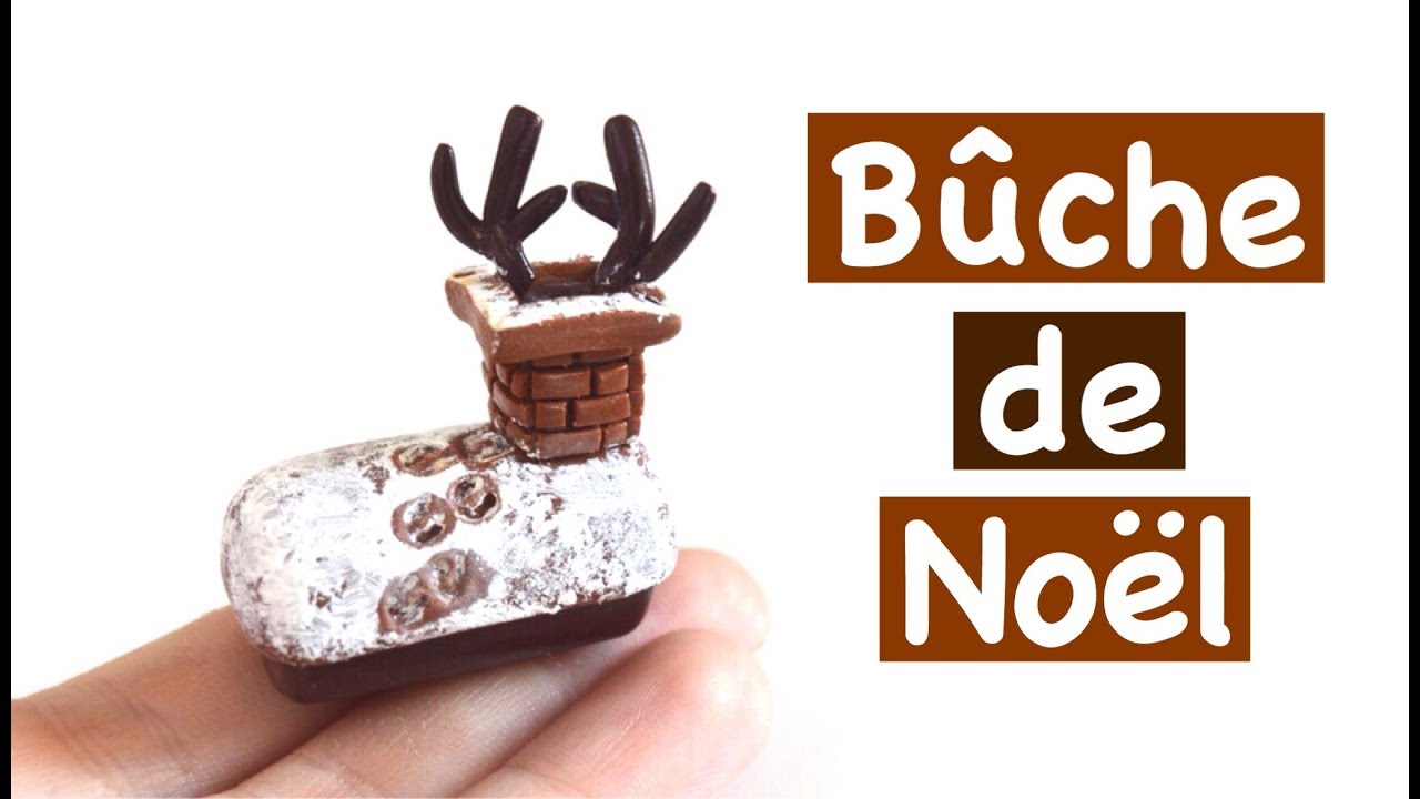 [TUTO Fimo] Bûche de Noël