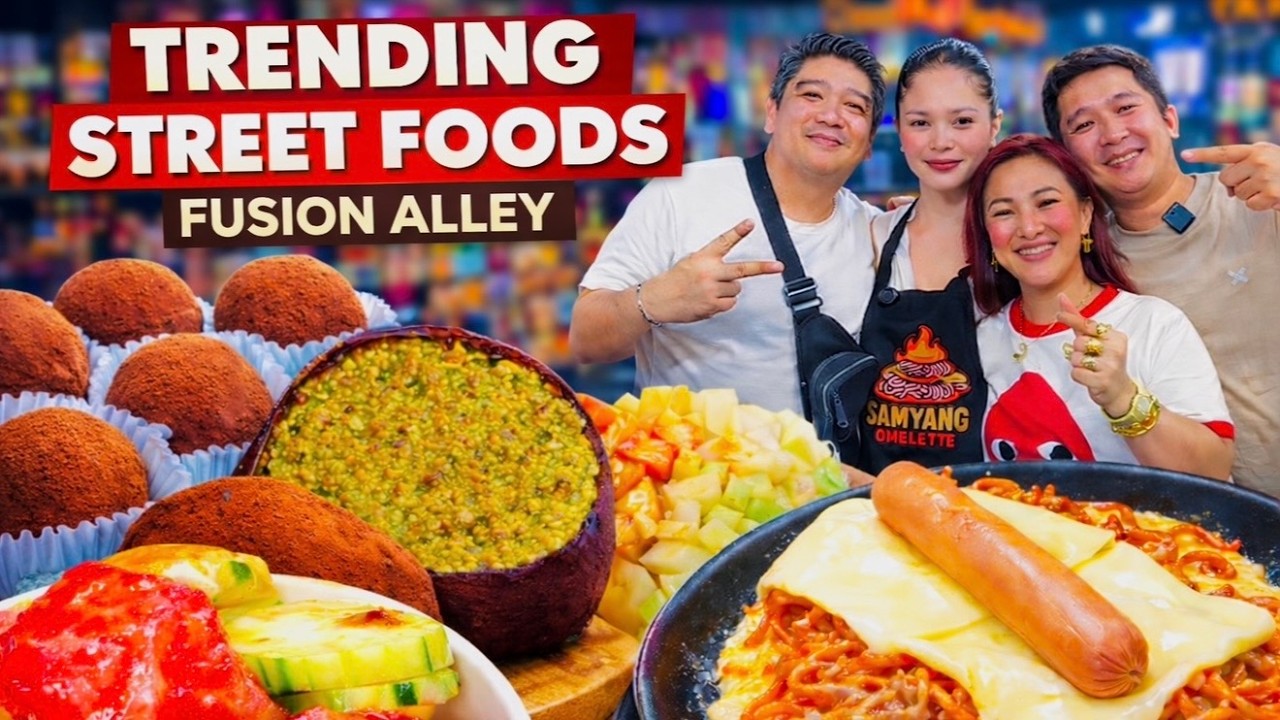 TRENDING STREET FOOD! SIKAT na mga Pagkain ng mga SIKAT na Vendor! | Kafoodtrip
